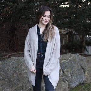 Brandy Melville Oversized Knit Cardigan Sweater